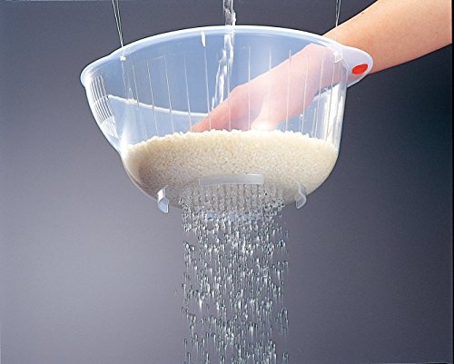 Japanese Rice Washing Bowls (Set of 2, 2-Quart and 2.5 Quart)