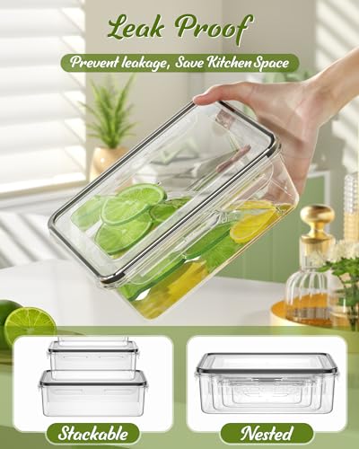 40 Piece Food Storage Containers with Lids (40 Piece)