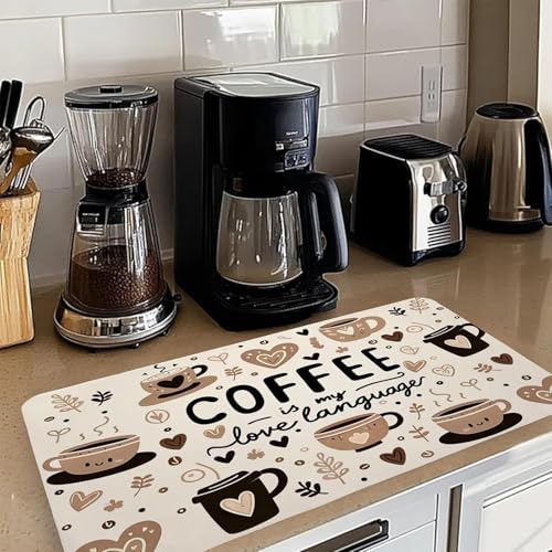 Coffee Mat for Kitchen Counter