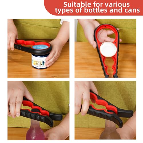 Bottle Opener for Arthritic Hand (B-red)