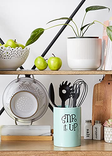 Kitchen Accessories Retro Collection (Aqua / Utensil Holder)