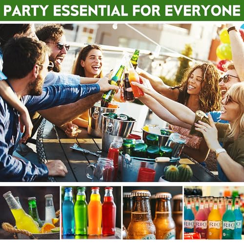 6 Pack Aluminum Alloy Bottle Opener Keychain