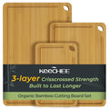 Wood Cutting Board (3-Piece / Bamboo)