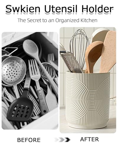 Utensil Holder (Beige)