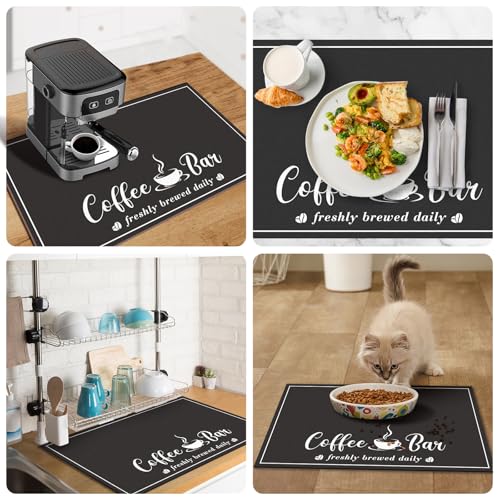 Fashion Coffee Mat (Black / 16" x 24")