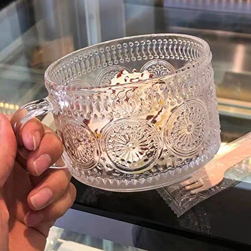 Vintage Coffee Tea Cups (Flower Coffee Glass)