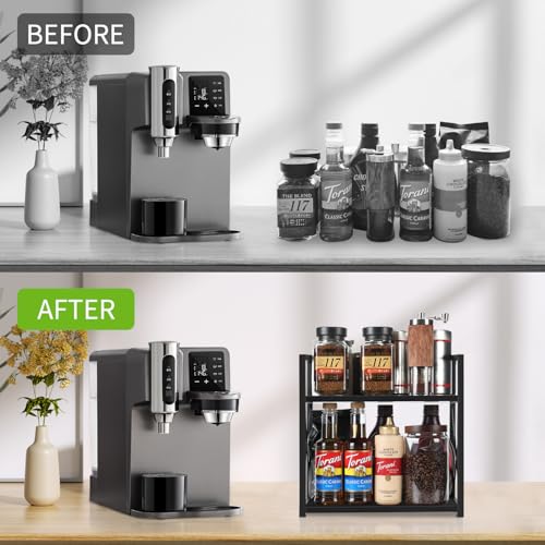 Kitchen Countertop Organizer (Black Medium)