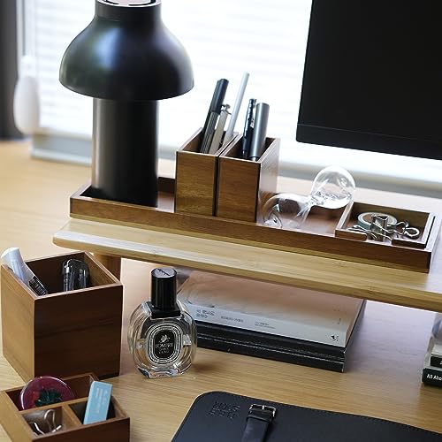 Wood Vanity Tray Set (Wood)