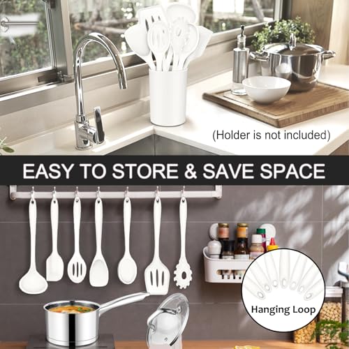 White Kitchen Utensils (White)