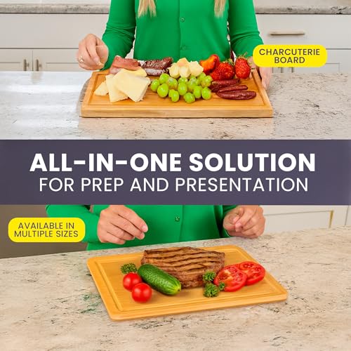 Bamboo Cutting Board (Glue-Free Surface - Rectangular)