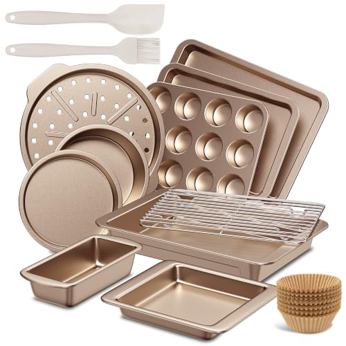 Bakeware Sets (Champagne Gold)