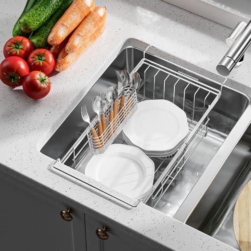 Utensil Holder for Sink (304 Stainless Steel - Utensil Holder)