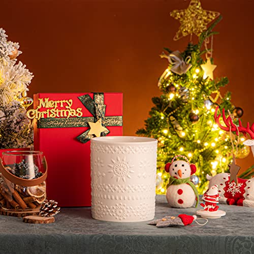 7.2" Ceramic Utensil Holder (White / 7.2" (Single))