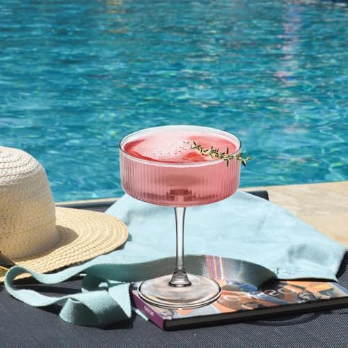 Martini Glasses Set of 6 (Clear / 6 PCS)