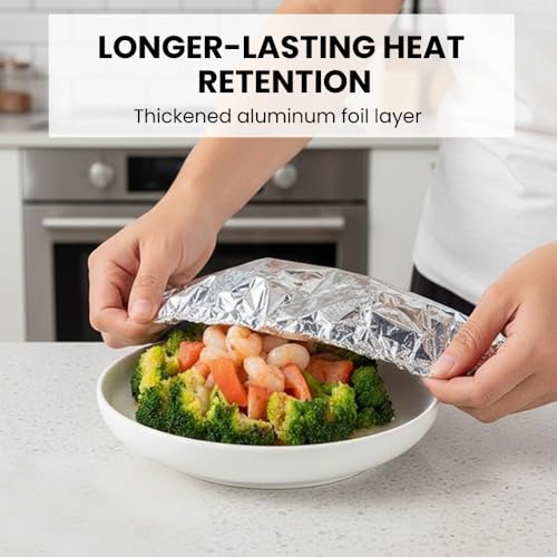 Reusable Aluminum Foil Food Covers