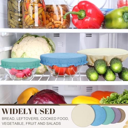 10 Pack Cloth Bowl Covers for Bread Rising (Vintage)