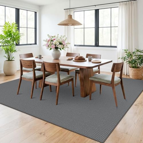 6x9 Dining Room Rugs (Grey/Dark Grey / 6' x 9' (Rectangular))