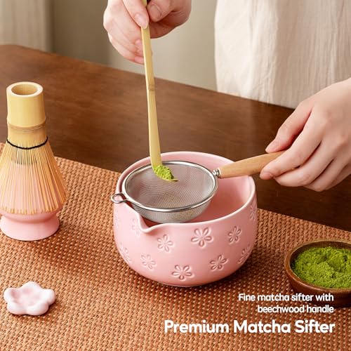 Matcha Whisk Set (Pink)