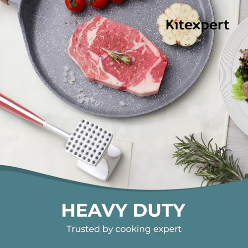 Meat Tenderizer Hammer with Comfortable (Red)