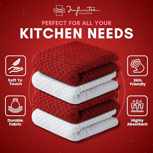 Kitchen Towels (Passionate Red / 12 x 12)