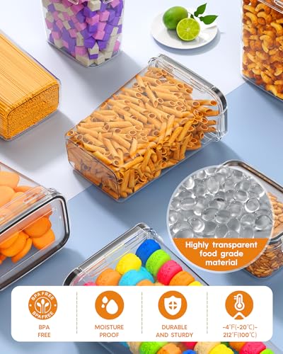 30 PCS Airtight Food Storage Containers with Lids (30 Piece)