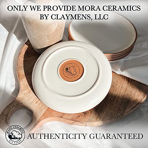 Ceramic Plates Set (Vanilla White)