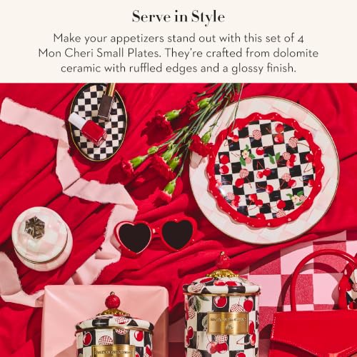Ceramic Small Plates Set (Mon Cheri / Set of 4)