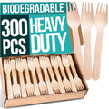 Disposable Wooden Forks (Fork Set)