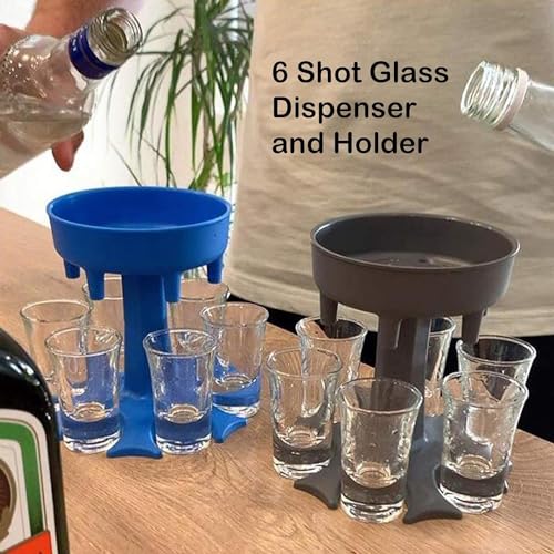 Shot Glasses Dispenser (Blue)