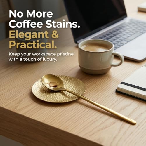 Small Brass Coffee Spoon Rest for Coffee Bar