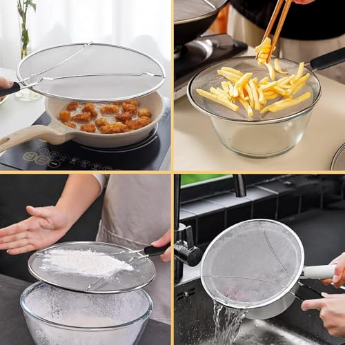 Splatter Screen for Cooking (Multi Silver)