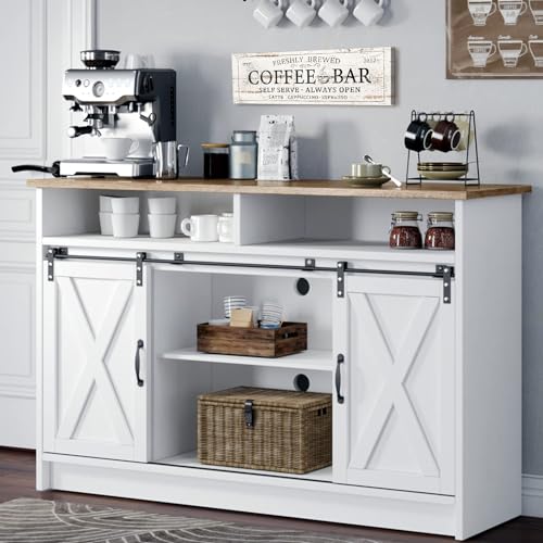 Coffee Bar Sign Decor Rustic Kitchen Canvas Sign Farmhouse Bar Hanging Wall Decor Self Serve Always Open Vintage Plaque Signs for Coffee Station Home Office 6x17 (17L" x 6W" / AI23-07-coffee bar)