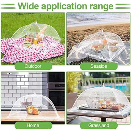 4 Pack Mesh Food Covers 17 inch (4 Pack, 17 Inch)