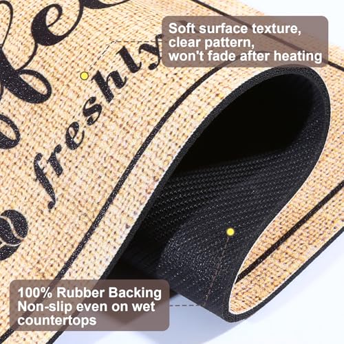 Fashion Coffee Mat (Beige / 17" x 32")