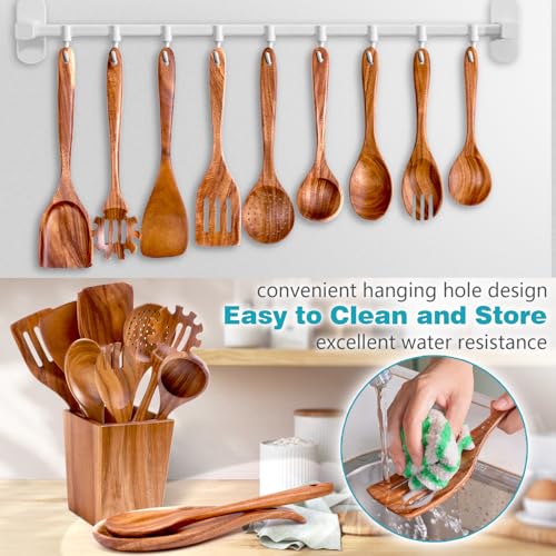 Acacia Wood Cooking Utensils Set (11 pcs set)