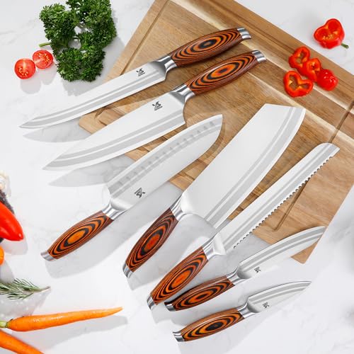 7 PCS Kitchen Knife Set