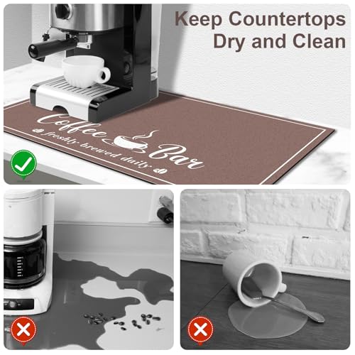 Fashion Coffee Mat (Brown / 16" x 24")