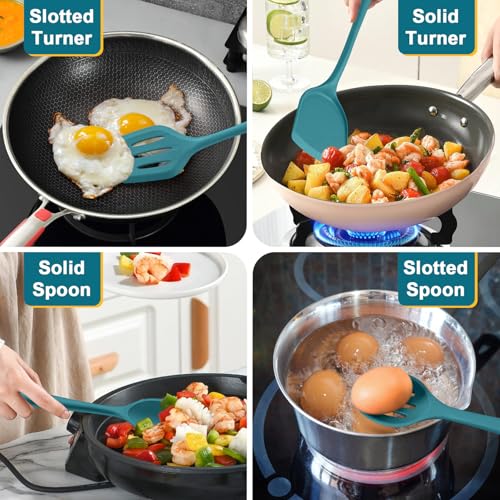 Blue Kitchen Utensil Set (Blue)