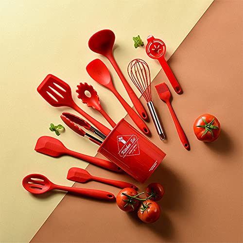 Red Kitchen Utensils Set (Red)