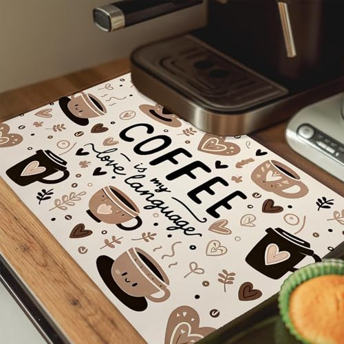 Coffee Mat for Kitchen Counter