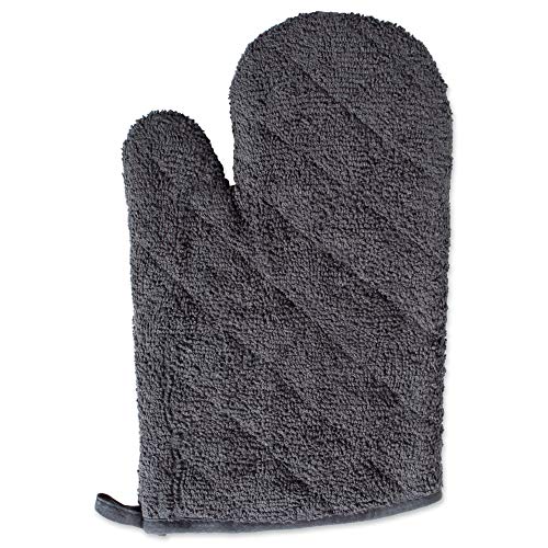 Basic Terry Collection 100% Cotton Quilted (Mineral Gray / Oven Mitt)