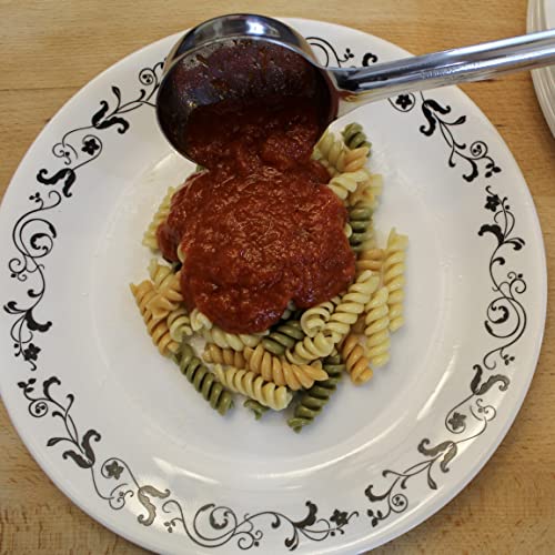 3 oz Solid Stainless Steel Portion Control Ladle Spoodle (3 Ounce Solid)