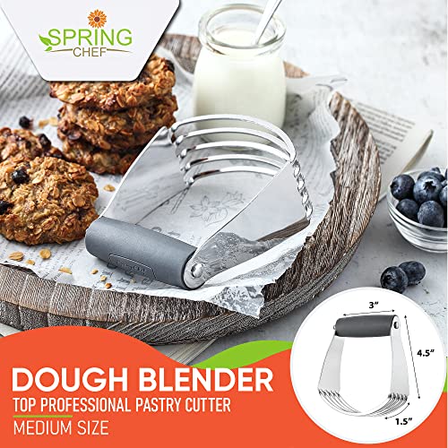 Medium Dough Blender Hand Tool (Gray / 3" Medium)