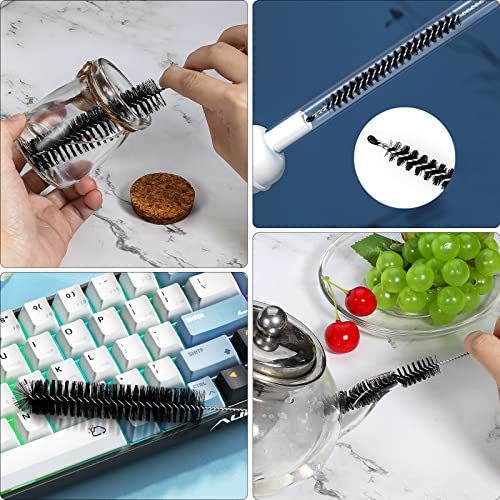 12 Pcs Straw Cleaner Brushes Set (8.2 Inch Black)