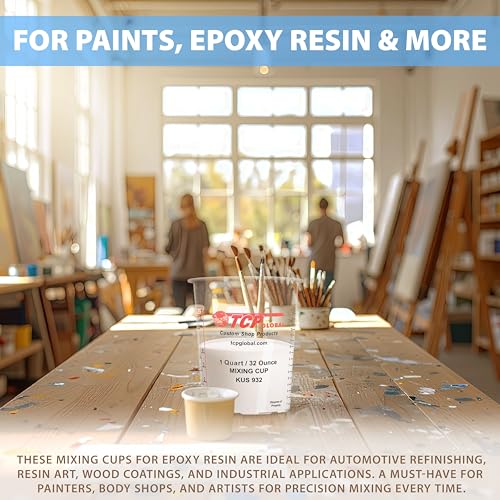 Paint Mixing Cups (36 Cups + 12 Lids)