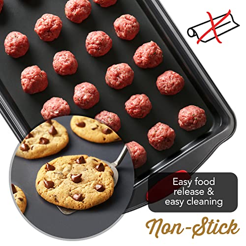 Nonstick Baking Sheet Set (2-Piece Set / Black)