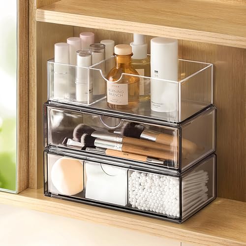 Medicine Cabinet Organizer 3 Pack (3-Tier)