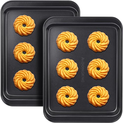 Small Cookie Baking Sheets (9.5 X 7.1 X 0.8 IN)