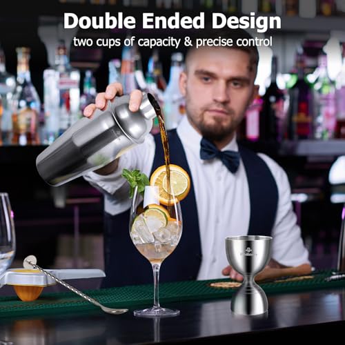 Bell Jigger for Bartending (Silver)