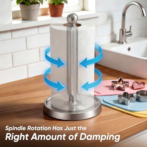 Paper Towel Holder Countertop (Silver)